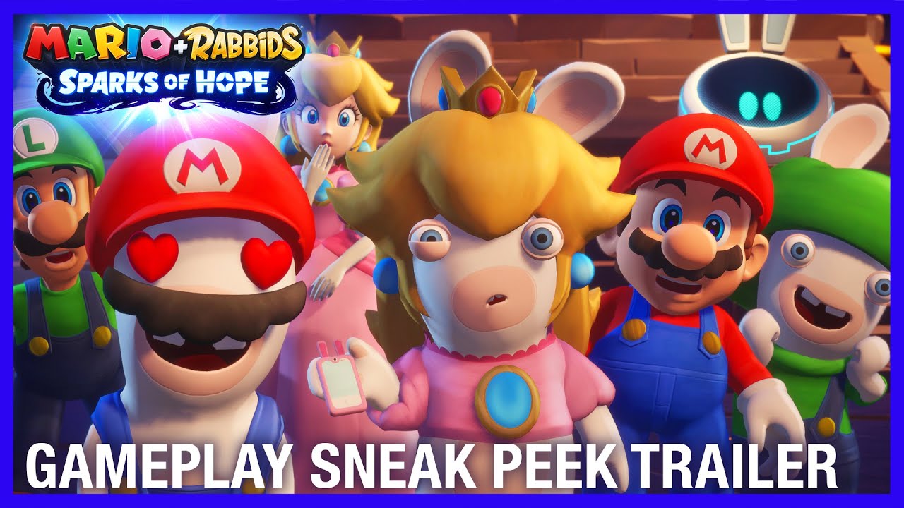 Mario + Rabbids Sparks of Hope - Gameplay Sneak Peek Trailer