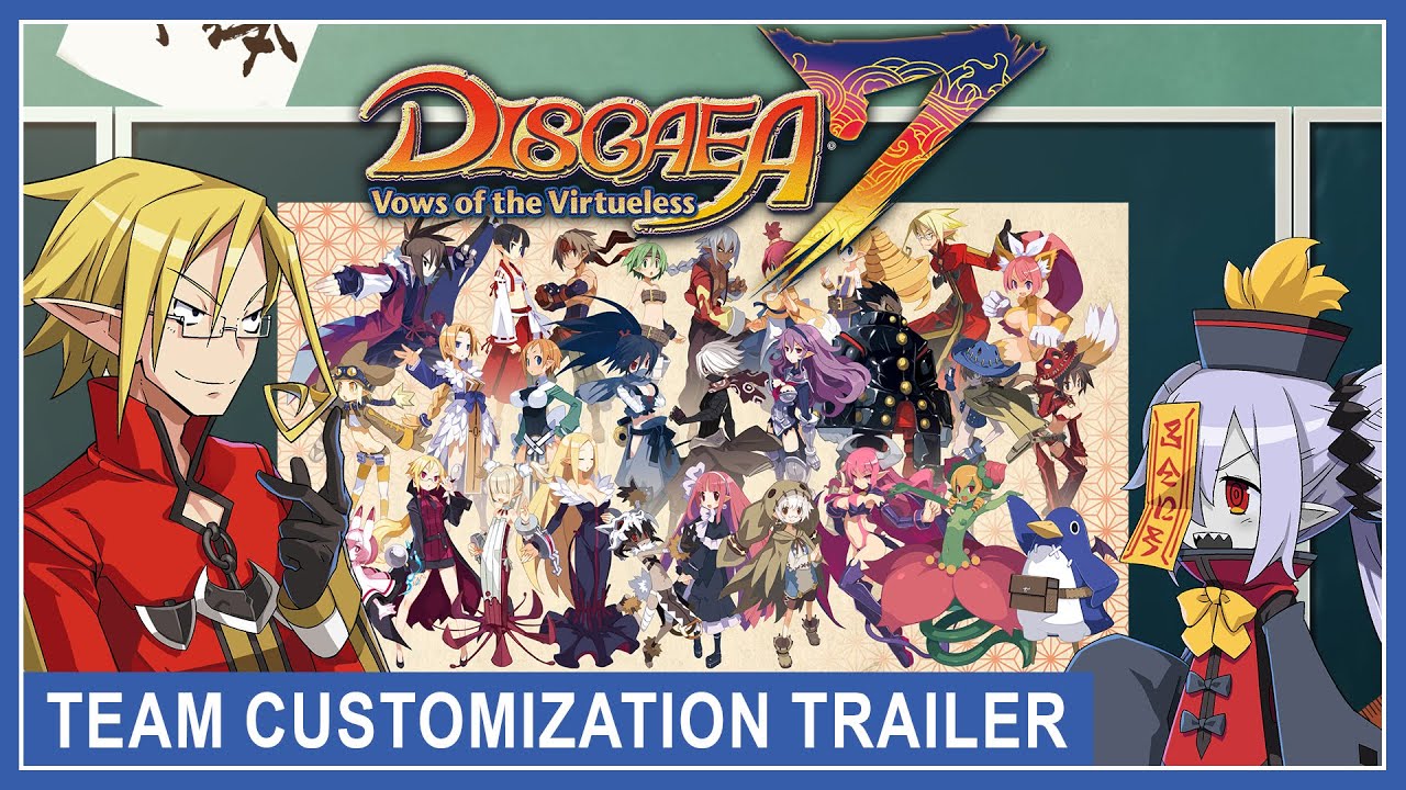 Disgaea 7: Vows of the Virtueless - Team Customization Trailer