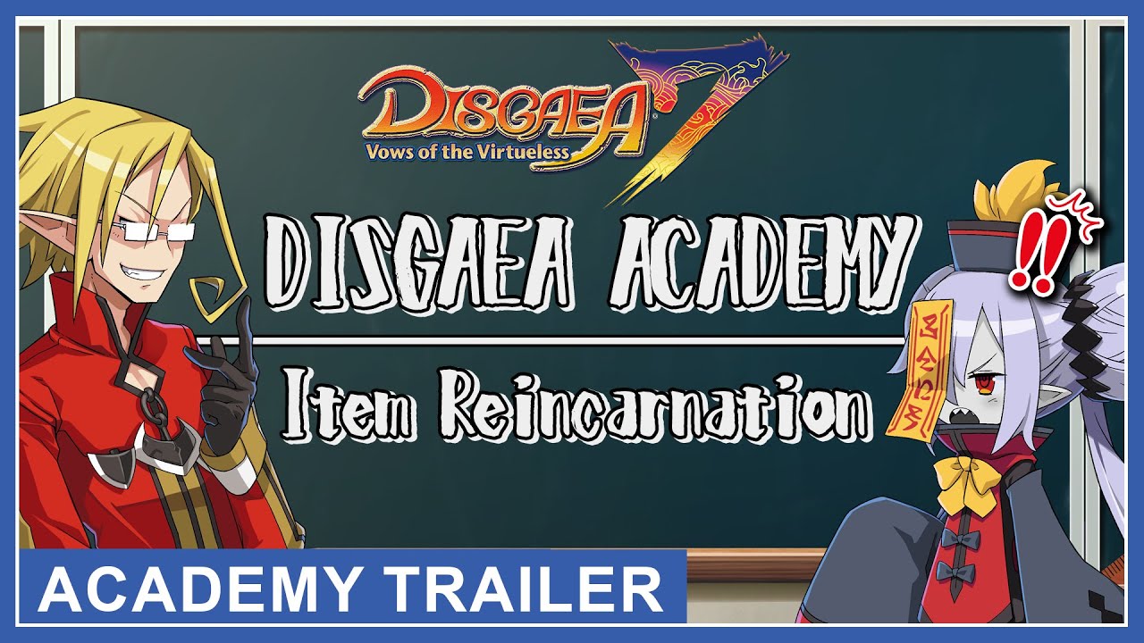 Disgaea 7: Vows of the Virtueless - Disgaea Academy: Item Reincarnation