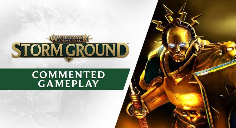 Warhammer Age of Sigmar: Storm Ground - Commented Gameplay