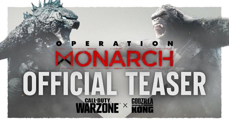CoD: Warzone - Operation Monarch Teaser: Godzilla vs. Kong