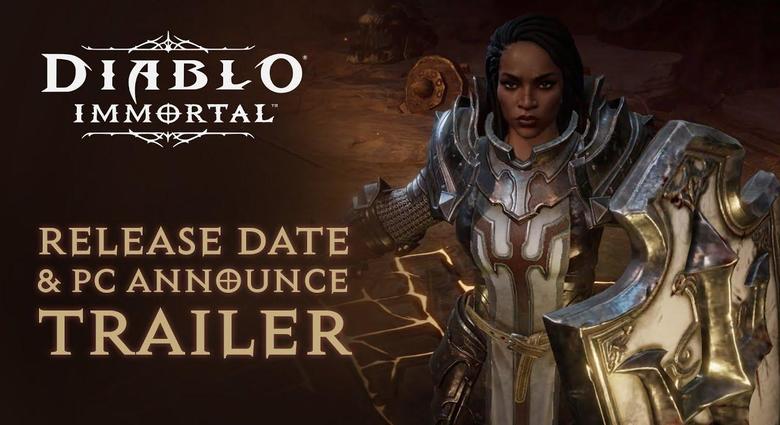 Diablo Immortal - Release Date & PC Announce Trailer